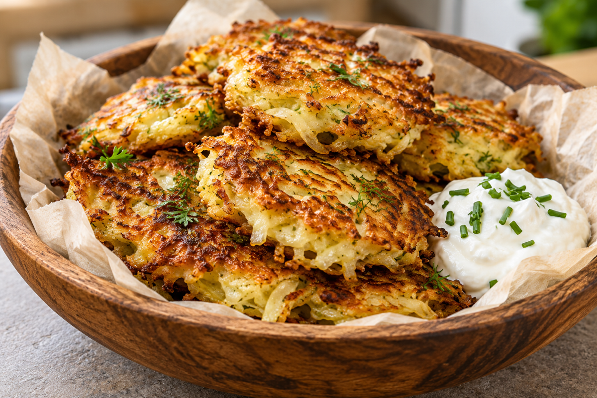 Easy Baked Cabbage Fritters: Crispy & Delicious Recipe